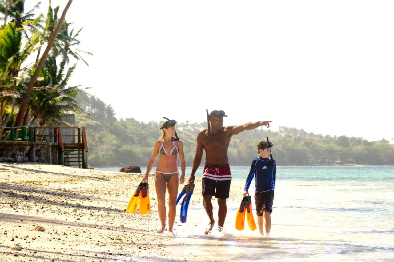 Family in Fiji Islands